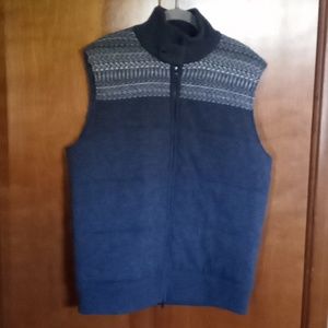 EUC Banana Republic Lined Wool Blend Vest Size Large